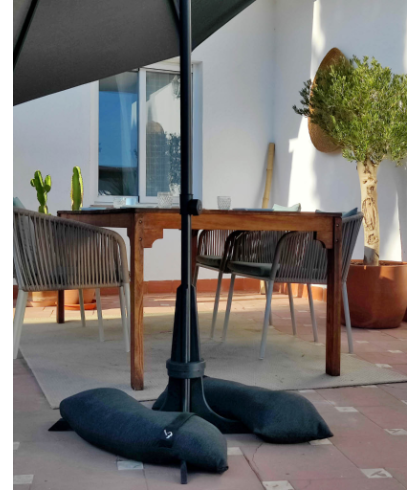 Baser Heavy Duty Sonnenschirmständer mit befüllbaren Sandsäcken