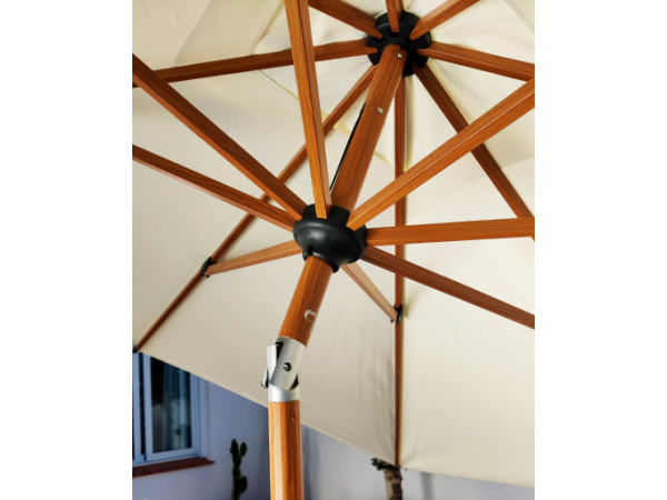 Baser Supreme Sonnenschirm mit Kurbel 