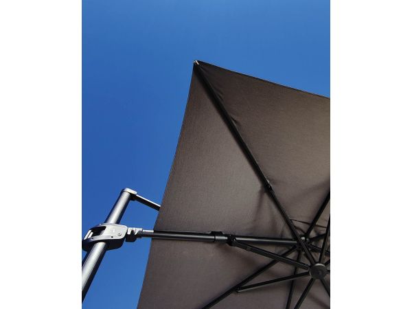 Baser Supreme Ampelschirm 250x250 cm, Taupe